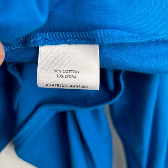 Eileen Fisher Blue Cardigan/Wrap Top Style #1737 Women's Size XL - Picture 11 of 12